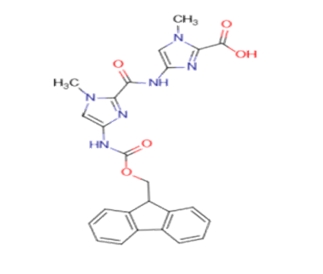 4-[[[4-[(9-fluorenylmethoxycarbonyl)amino]-1-methylimidazol-2-yl]carbonyl]amino]-1-methylimidazole-2-carboxylic acid